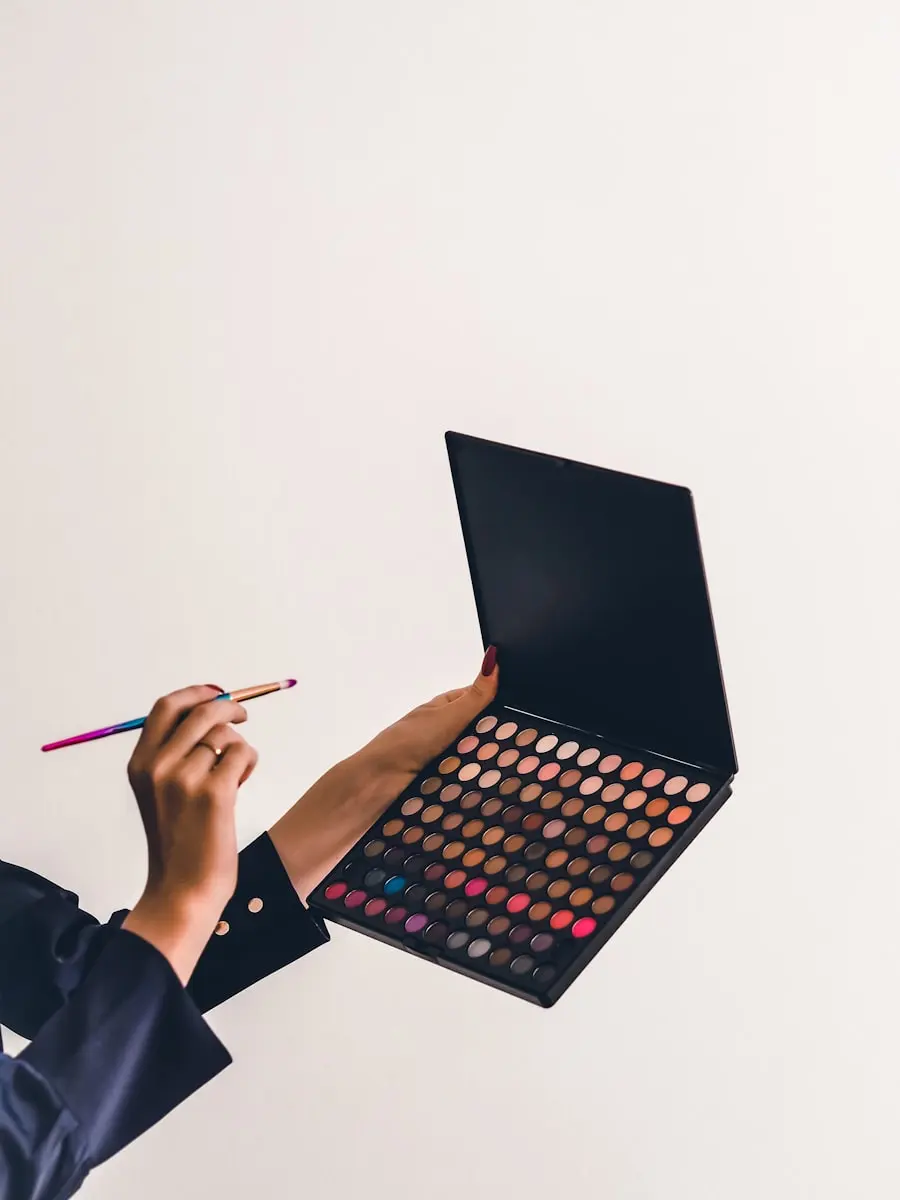 Palette und Stift