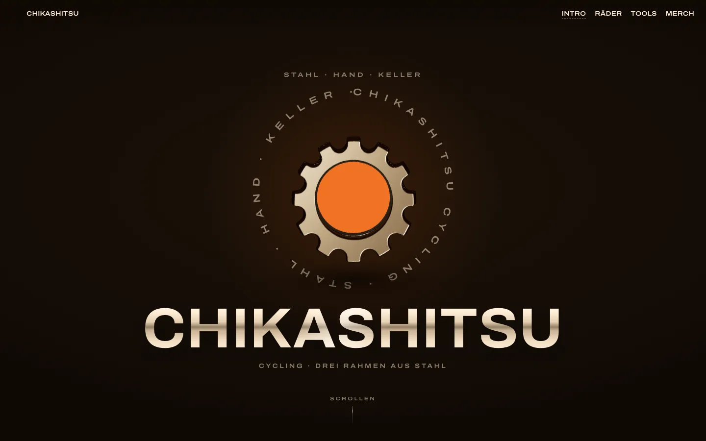 Chikashitsu Cycling — Site für die Werkstatt meines Vaters — Ansicht 1
