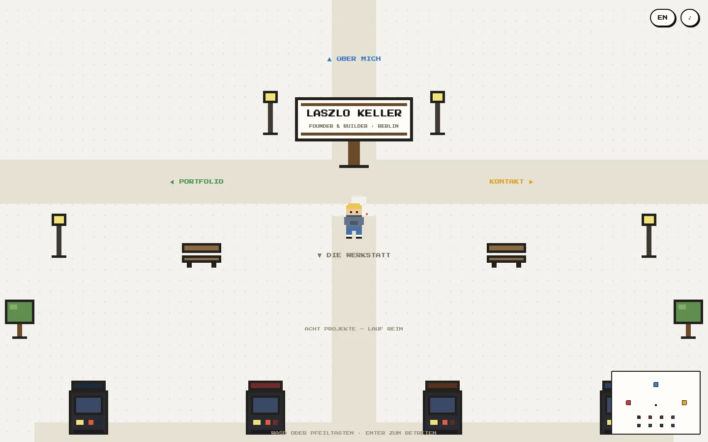 Diese Website — Ansicht 1
