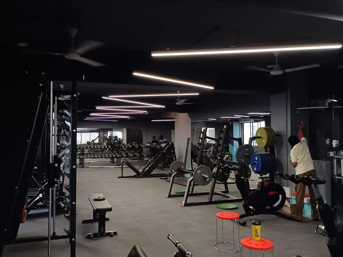 Blick über die Trainingsfläche